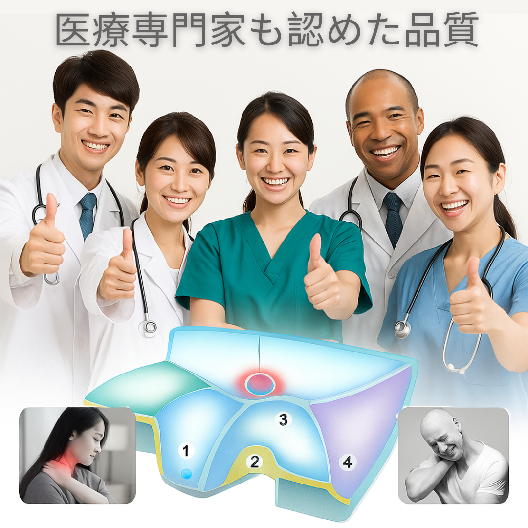 【夏売上No.1快眠枕】FrostEase™ ひんやり快眠ピロー🧊
