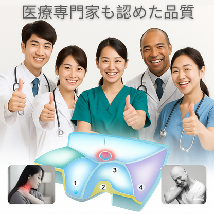 【夏売上No.1快眠枕】FrostEase™ ひんやり快眠ピロー🧊