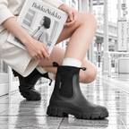 ANNA™ 雨の日用防水ショートブーツ