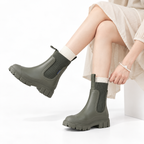 ANNA™ 雨の日用防水ショートブーツ