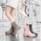 ANNA™ 雨の日用防水ショートブーツ