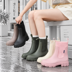 ANNA™ 雨の日用防水ショートブーツ