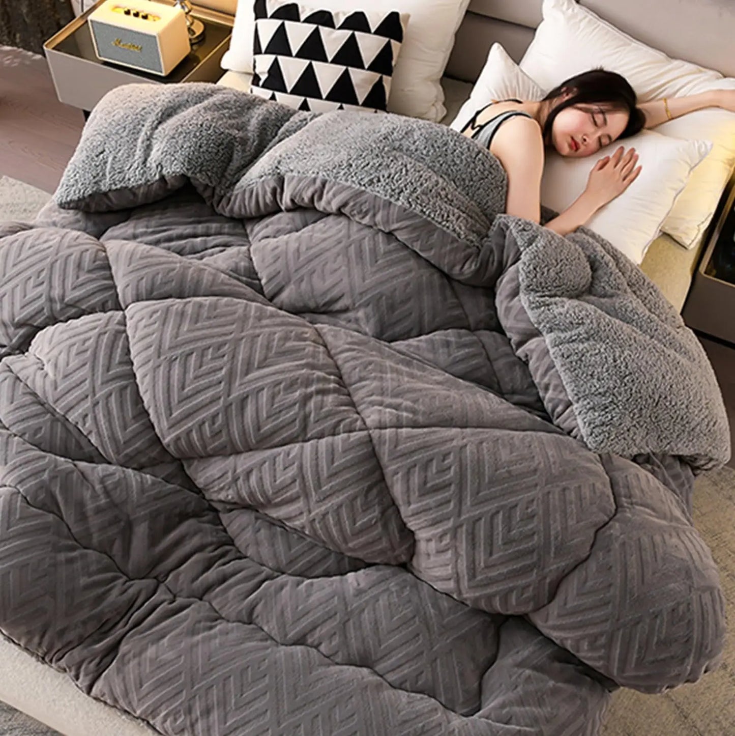 冬用 厚手フランネルブランケット