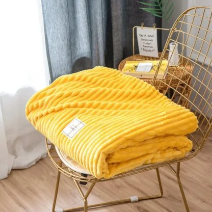 ミルクタッチ フリースブランケット（単層）