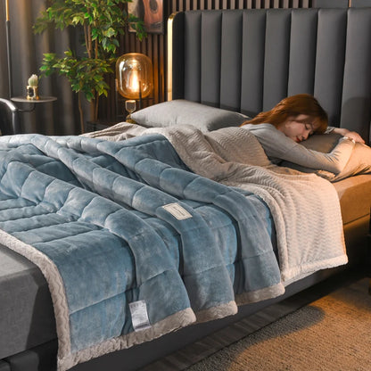 三層ふわとろ フランネルブランケット