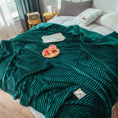 ミルクタッチ フリースブランケット（単層）